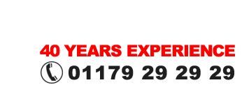 40 Years Experience - 0117 9 29 29 29